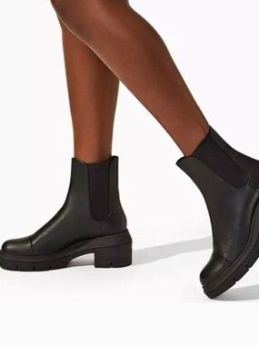 Stuart Weitzman‎ Nora Chelsea Boots Size 8.5